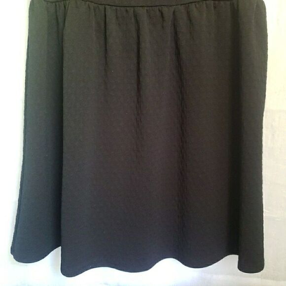 Dark Academia Dress Sleeveless Pleated Fit & Flare Stretch Women's Size XL - Picture 3 of 11